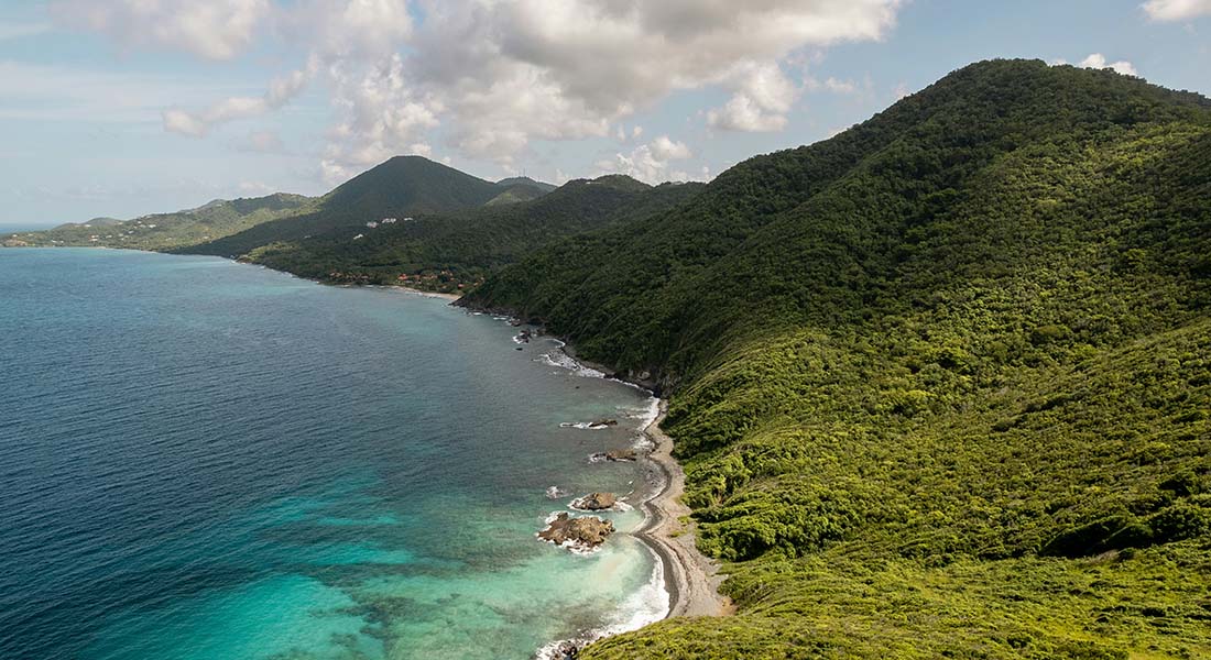 Beach and hills Free sea image unsplash
